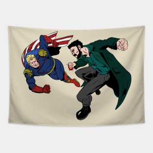 homelander vs  billy butcher Tapestry