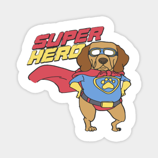 My Super Dog Hero Magnet