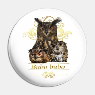 Royal Owl Pin