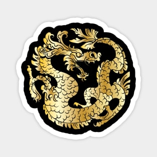 Gold Dragon 09 Magnet