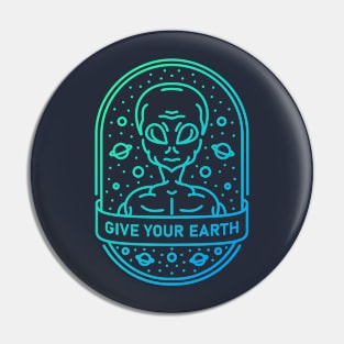 Give Your Earth Pin