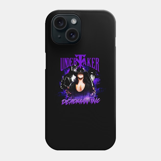 WWE Smackdown Undertaker Phone Case by Pink Umbrella