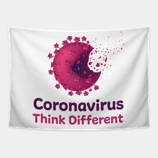 Coronavirus .. Think different Tapestry