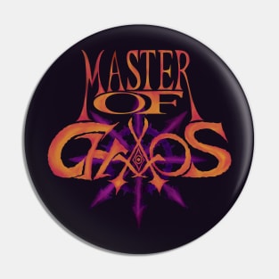 Master of Chaos Pin