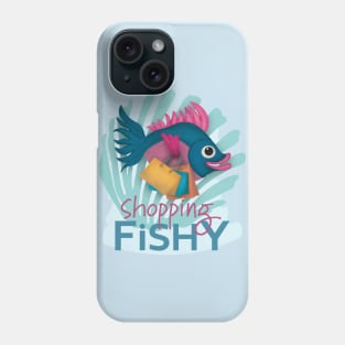 Shopping Fish-y Phone Case