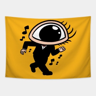 Big eye want to dancing with you Tapestry
