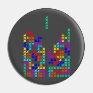 Tetris colorful Pin