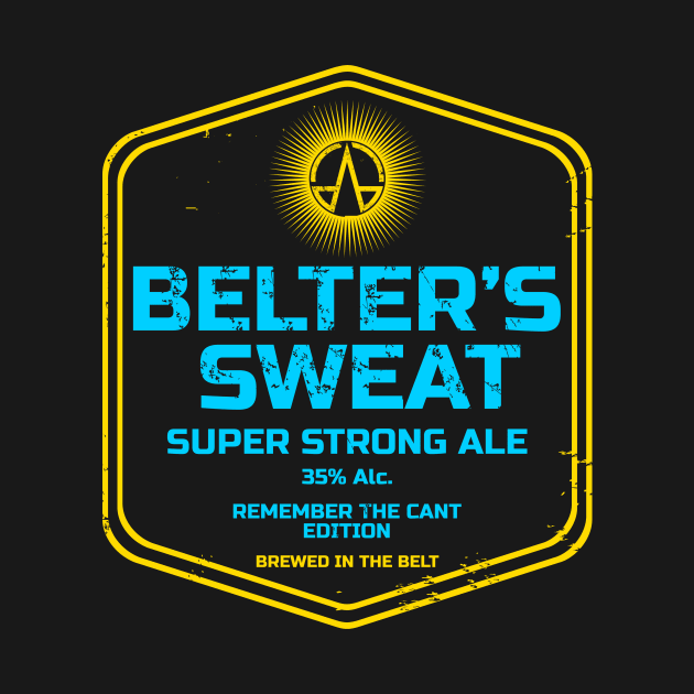 BLACK LABEL SUPER STRONG ALE by KARMADESIGNER T-SHIRT SHOP