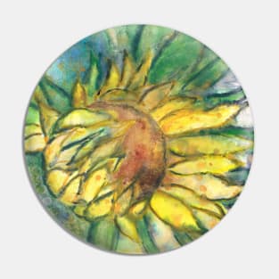 Sunburst Bloom Pin