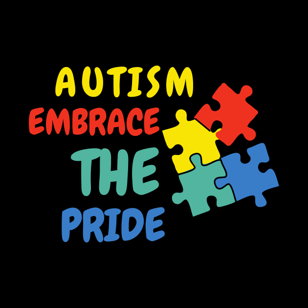 Autism Pride Proud Quote Cute Funny Shirt Disability Awareness Autistic Adhd Aspergers Down Syndrome Cute Funny Motivational Inspirational Gift Idea by EpsilonEridani