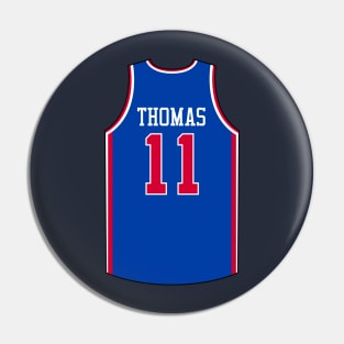 Isiah Thomas Detroit Jersey Qiangy Pin