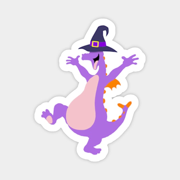 Halloween Figment Magnet by LuisP96