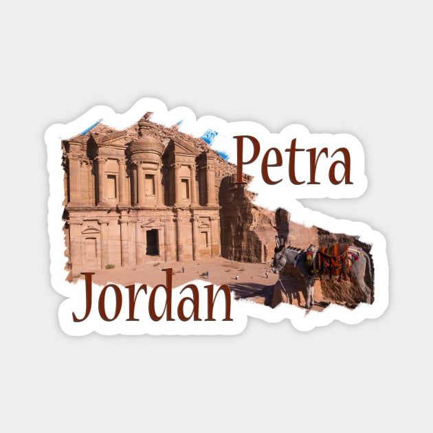 Petra, Jordan: The Monastery Magnet by RaeTucker