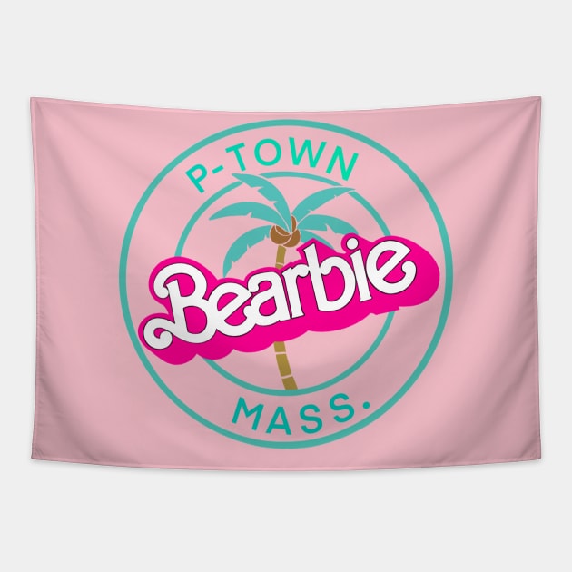 P town BEARBIE Tapestry by ART by RAP