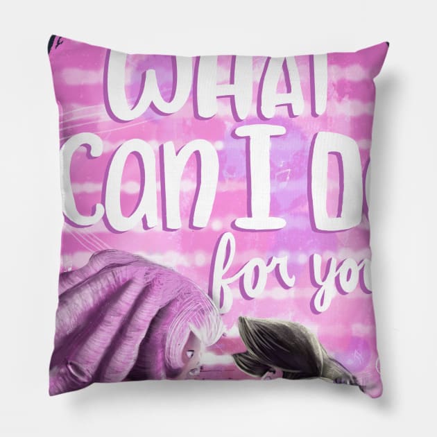 Steven Universe - Greg and Rose Quartz Pillow by pamcaseyart