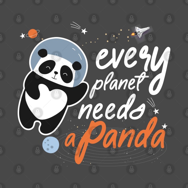 Every planet needs a panda astronaut panda by Ribsa