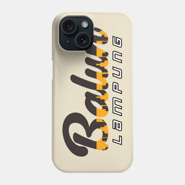 Lampung Brand Phone Case by balunlampung