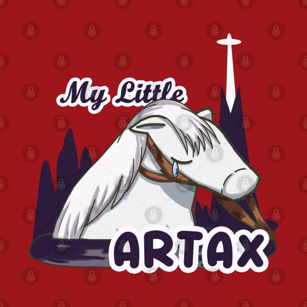 My Little Artax - Horse by Dearly Mu