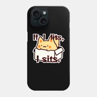 Zenith Purrball - If I Fits I Sits Phone Case