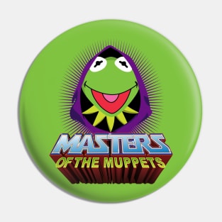 Masters of the muppets Pin