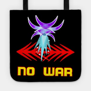 no war Art designs Tote