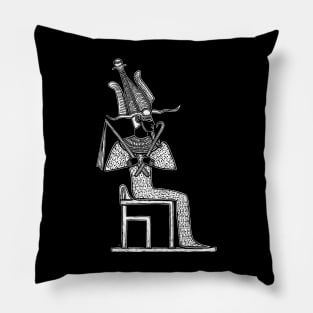 Ancient Egyptian God Osiris Pillow