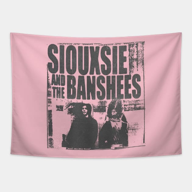 vintage siouxsie and the banshees 70s bootleg Tapestry by psninetynine