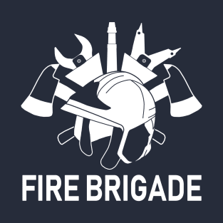 Fire Brigade - Universal modern logo/badge T-Shirt