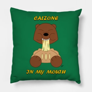 Calzone in My Mouth Pillow