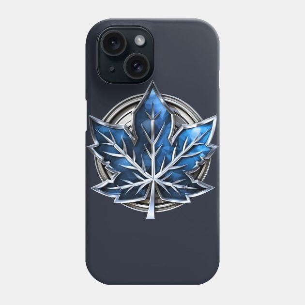 Maple Leaf 3D Badge Phone Case by DavidLoblaw