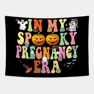 In my Sppoky Pregnancy Era Funny Halloween Tapestry