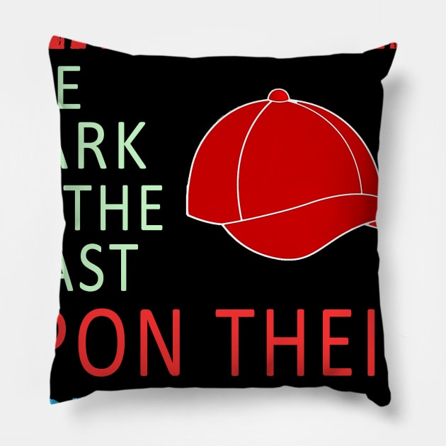 BEST ANTI DONALD TRUMP THEY SHALL WEAR THE MARK OF THE BEAST Pillow by NTeez01