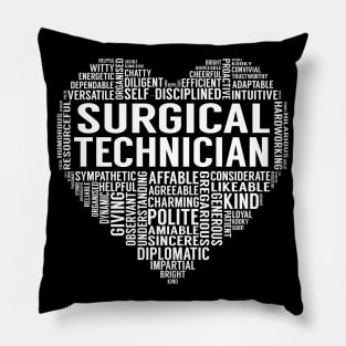 Surgical Technician Heart Pillow