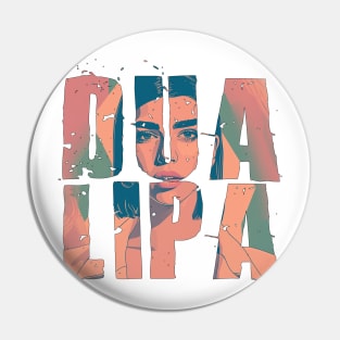 Dua Lipa Argylle action movie 2024 graphic design Pin