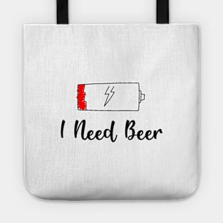 🍺 Funny I need Beer Tote