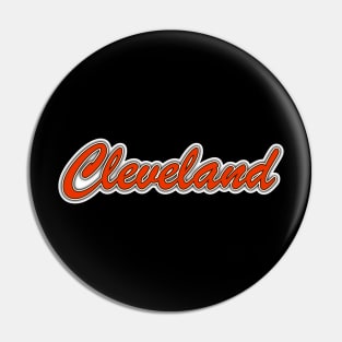 Football Fan of Cleveland Pin