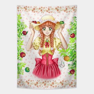 Fruity Girl Tapestry