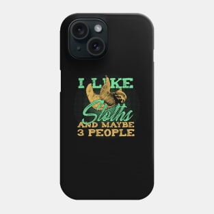 Funny Sloth Animal Lover Gift Phone Case