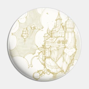 City in the sky Pin