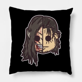 ChunkieCheeks - Attack on Titan Eren T-shirt Pillow