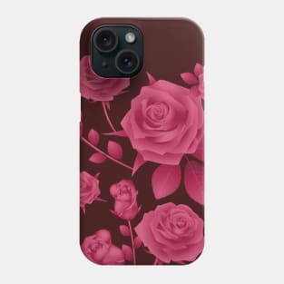 Pink Roses Phone Case