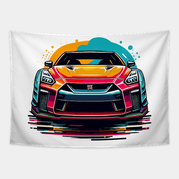 Nissan GT-R Tapestry by Vehicles-Art