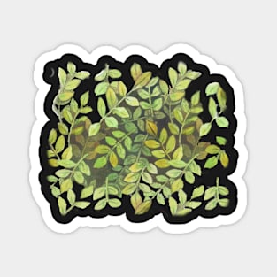 Ash Tree Leaves Magnet