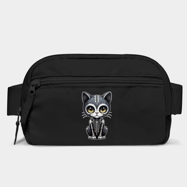 Black Skeleton Cat 2 by Grave Digs