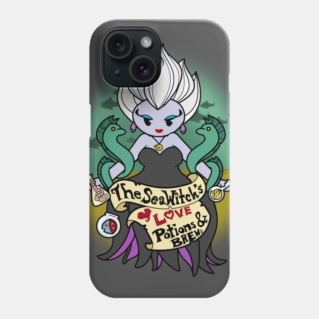 LOVE POTION BY SEA WITCH Phone Case by wss3