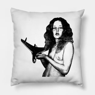 Blind Faith Retro Pillow