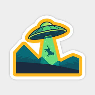 UFO Abduction Concept Magnet