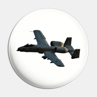 A-10 Warthog no background Pin