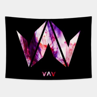 VAV Logo Abstract Tapestry