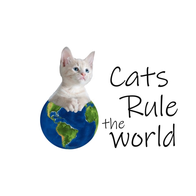 Cats Rule the World by Atinno